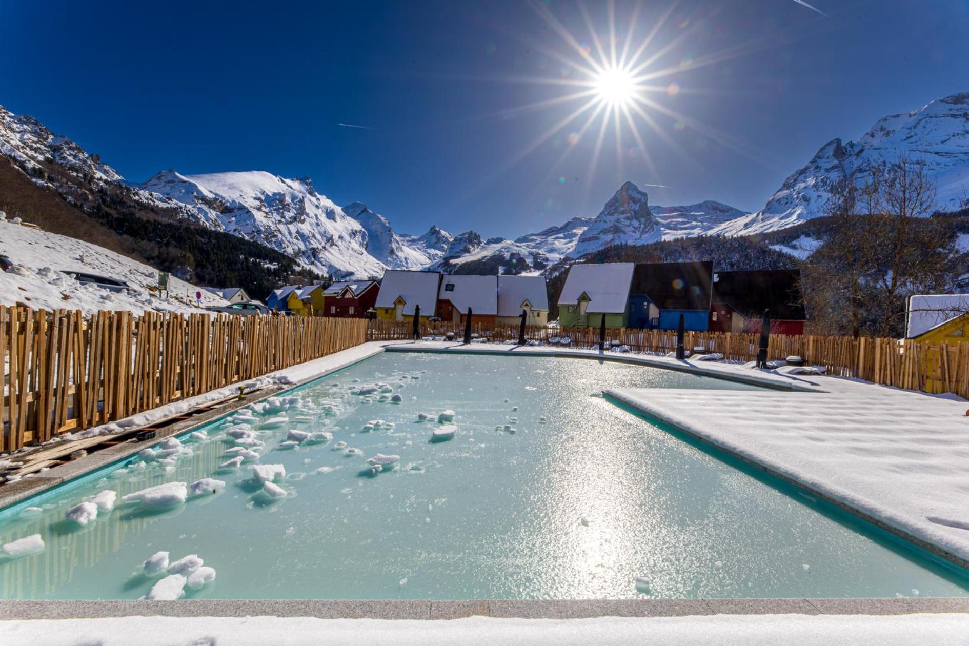 Iskoe Chalets-Hoetel, Col D'Aubisque Gourette Zewnętrze zdjęcie